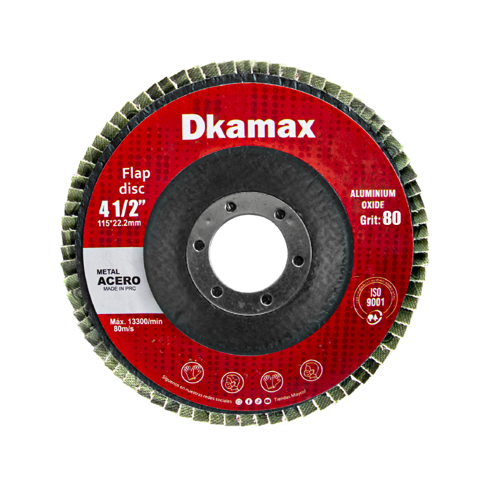 DKM-80 Disco FLAP 4 1/2 grano 80, DKAMAX