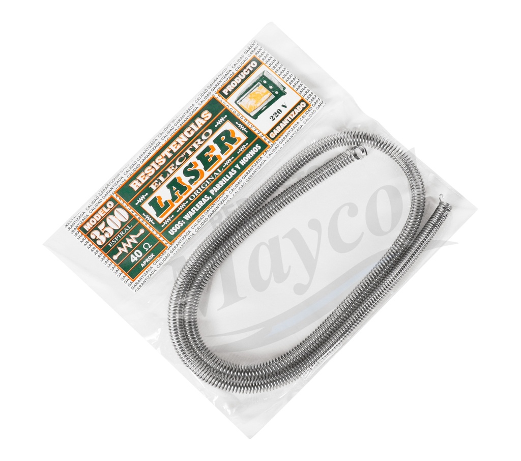 NAC-025 resistencia de mod 3500 ESPIRAL